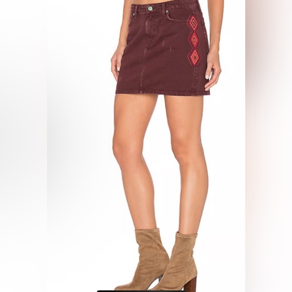 NWOT Sandrine Rose Sedona Embroidered Skirt